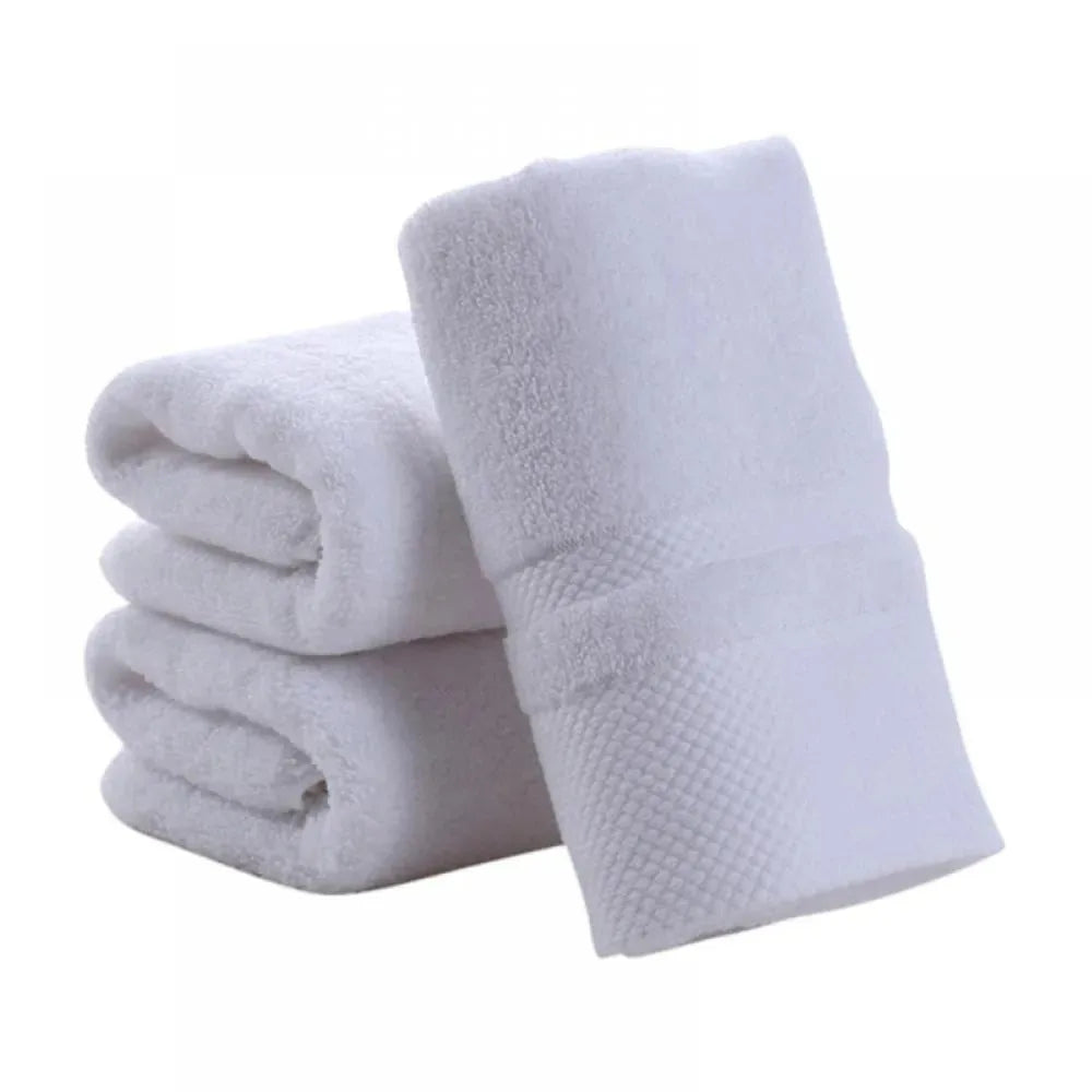 Solid Color Cotton Terry Towel Soft Absorbent Face Towel 6 Colors Comfortable Bath Towel Collection